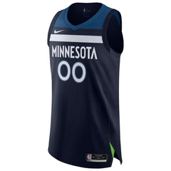 Minnesota Timberwolves Authentic Custom Jersey Navy - Icon Edition outlet