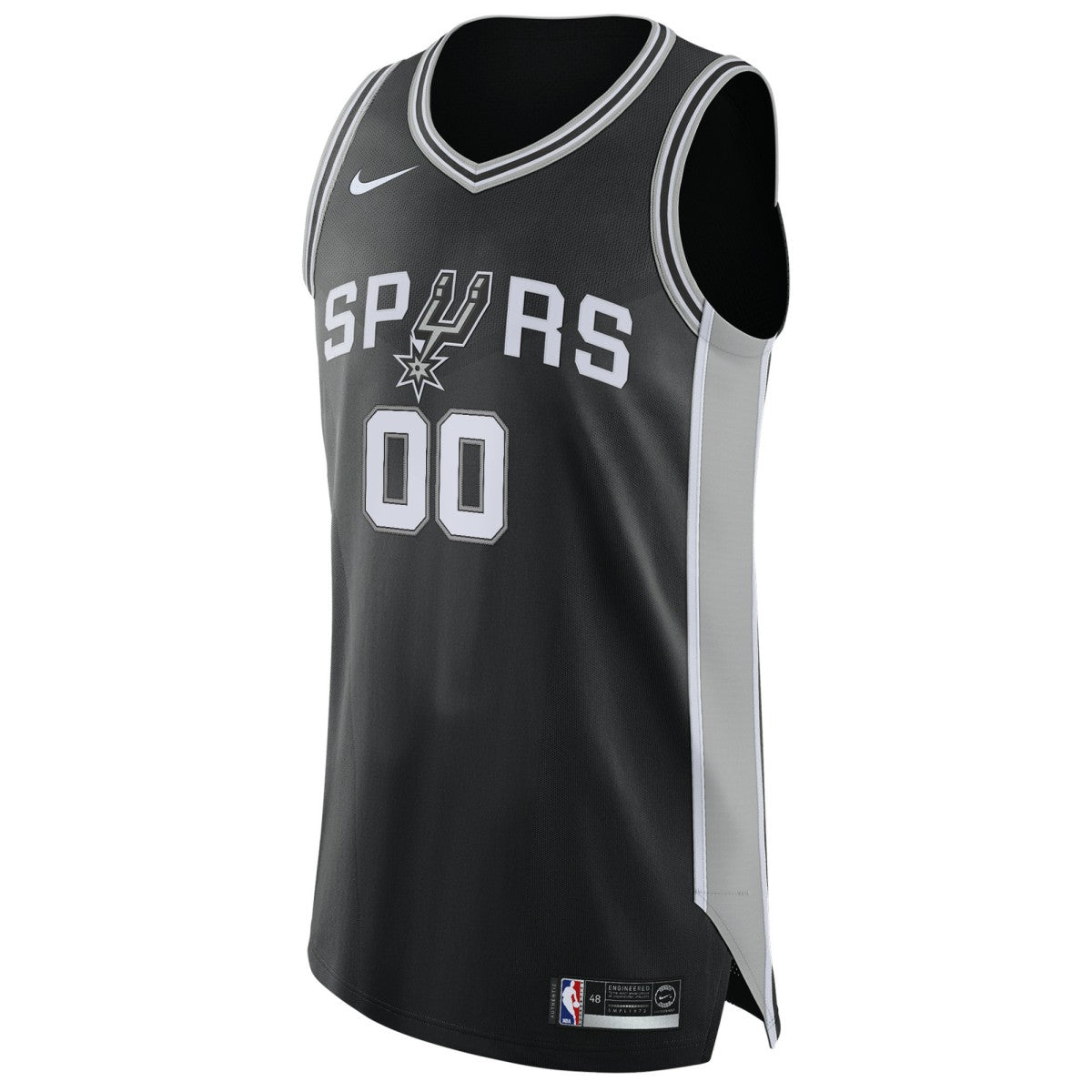 San Antonio Spurs Authentic Custom Jersey Black - Icon Edition online