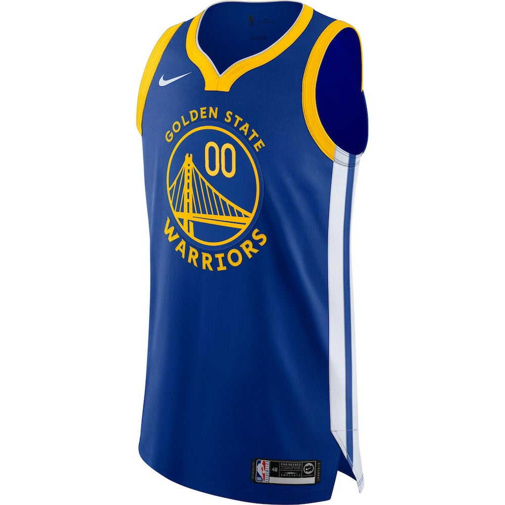 Golden State Warriors 2020/21 Authentic Custom Jersey Blue sale - Icon Edition shop