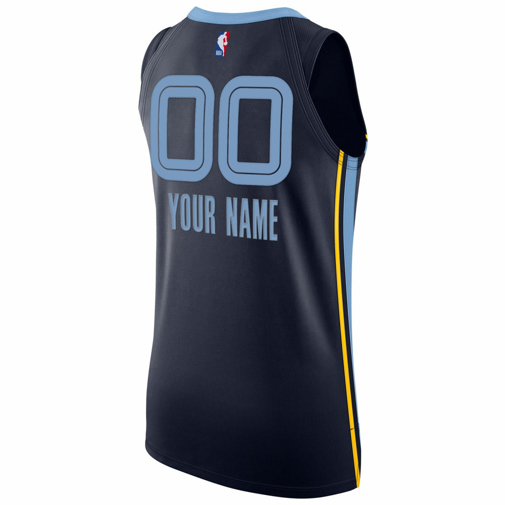 Memphis Grizzlies 2020/21 Authentic Custom Jersey Navy - Icon Edition outlet