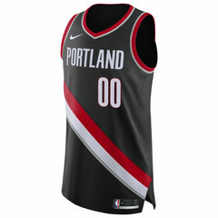 Portland Trail Blazers 2020/21 Authentic Custom Jersey Black - Icon Edition discount