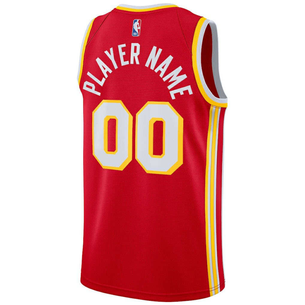 Atlanta Hawks 2020/21 Swingman Custom Jersey - Icon Edition - Red online