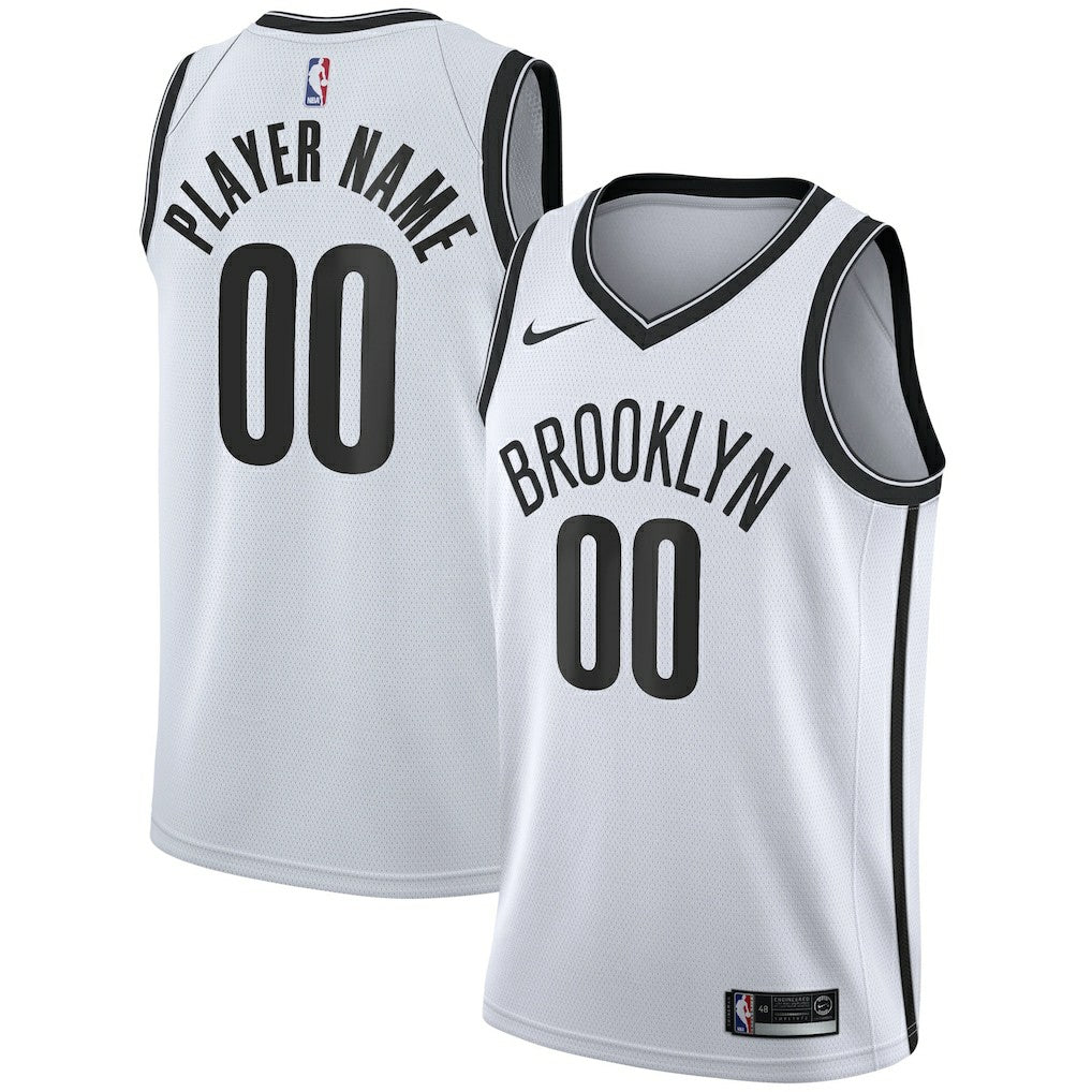 Brooklyn Nets 2020/21 Swingman Custom Jersey - Association Edition - White sale