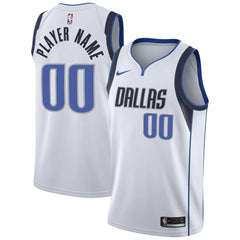 Dallas Mavericks 2020/21 Swingman Custom Jersey sale - Association Editi- White discount