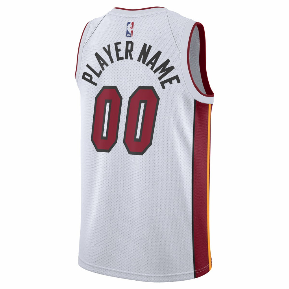 Miami Heat 2020/21 Swingman Custom Jersey - Association Edition - White discount