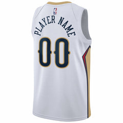 New Orleans Pelicans 2020/21 Swingman Custom Jersey - Association Edition - White discount