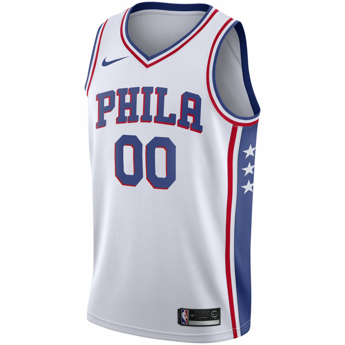 Philadelphia 76ers 2020/21 Swingman Custom Jersey - Association Edition - White online