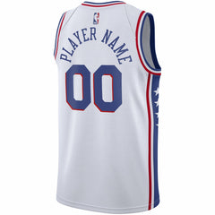 Philadelphia 76ers 2020/21 Swingman Custom Jersey - Association Edition - White online