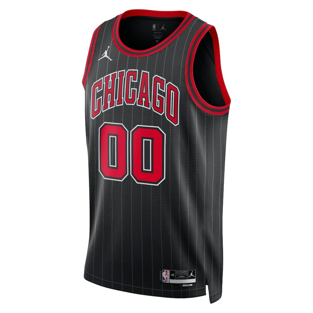 Chicago Bulls Jordan Brand Unisex 2022/23 Swingman Custom Jersey sale - Statement Editi- Black for sale
