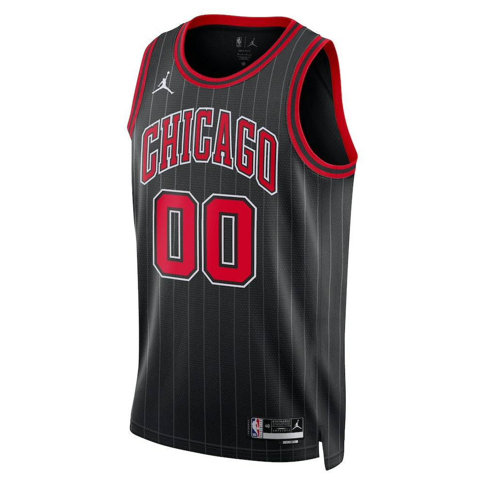 Chicago Bulls Jordan Brand Unisex 2022/23 Swingman Custom Jersey sale - Statement Editi- Black for sale