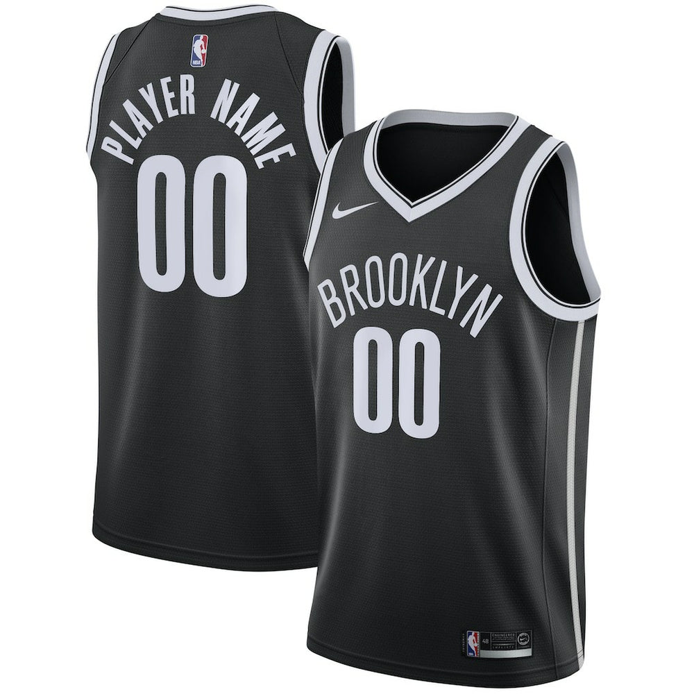 Brooklyn Nets 2020/21 Swingman Custom Jersey - Icon Edition - Black online