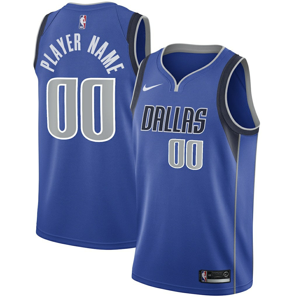 Dallas Mavericks 2020/21 Swingman Custom Jersey sale - Icon Editi- Blue on sale