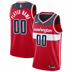 Washington Wizards 2020/21 Swingman Custom Jersey - Icon Edition - Red cheap