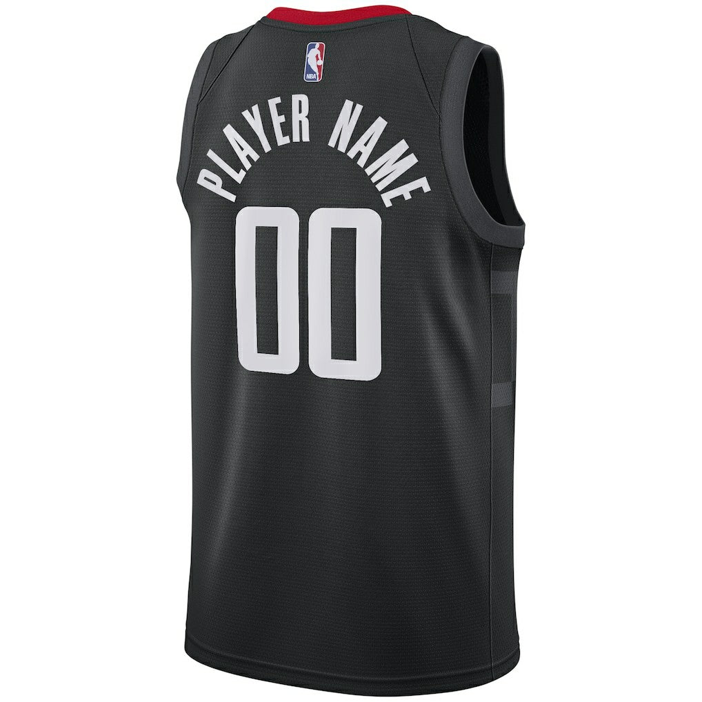 Houston Rockets Swingman Custom Jersey Black - Statement Edition on sale