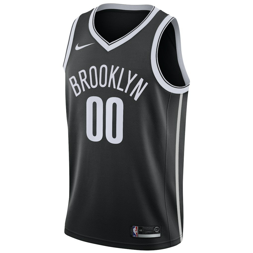 Brooklyn Nets Swingman Custom Jersey Black - Icon Edition shop