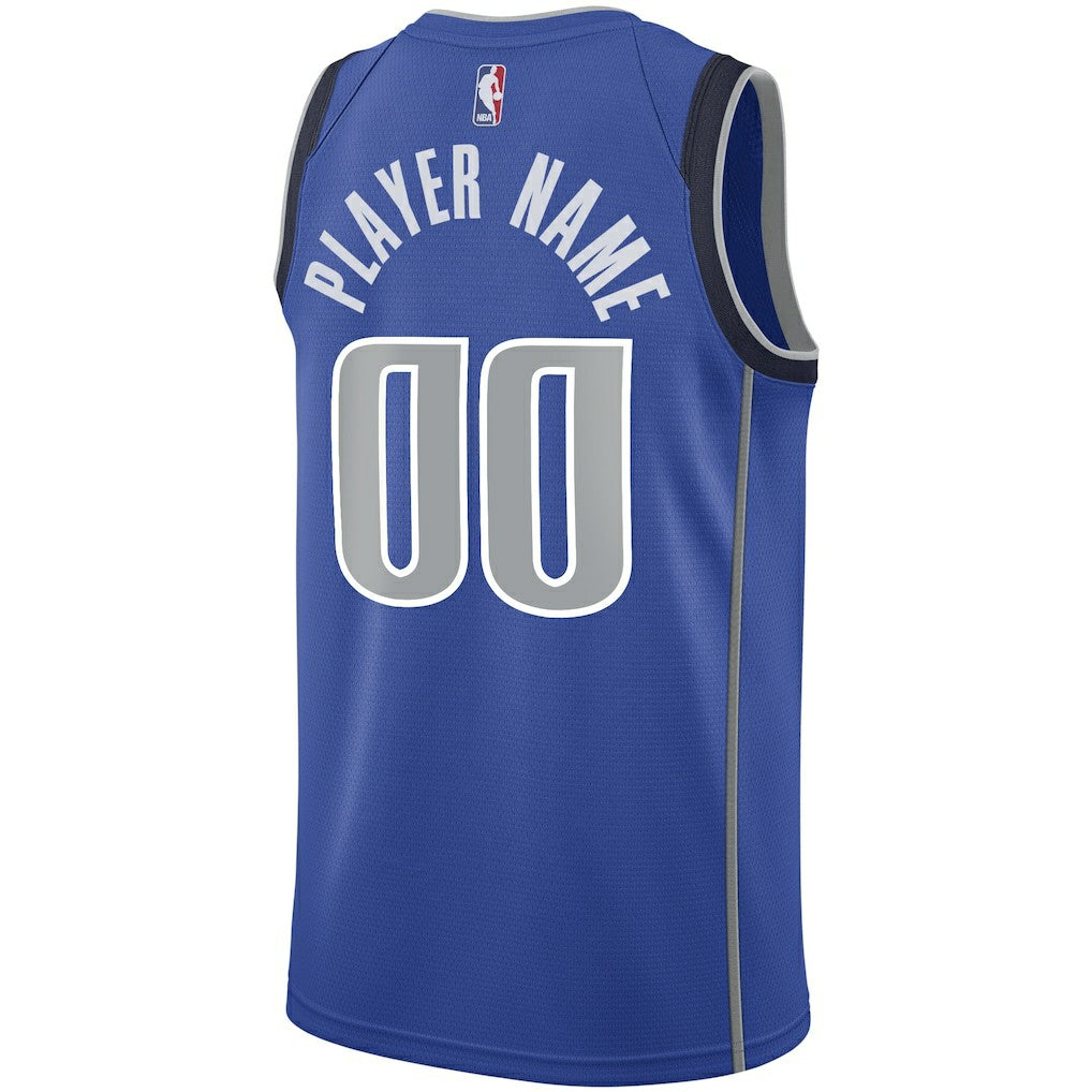 Dallas Mavericks Swingman Custom Jersey Blue sale - Icon Edition sale