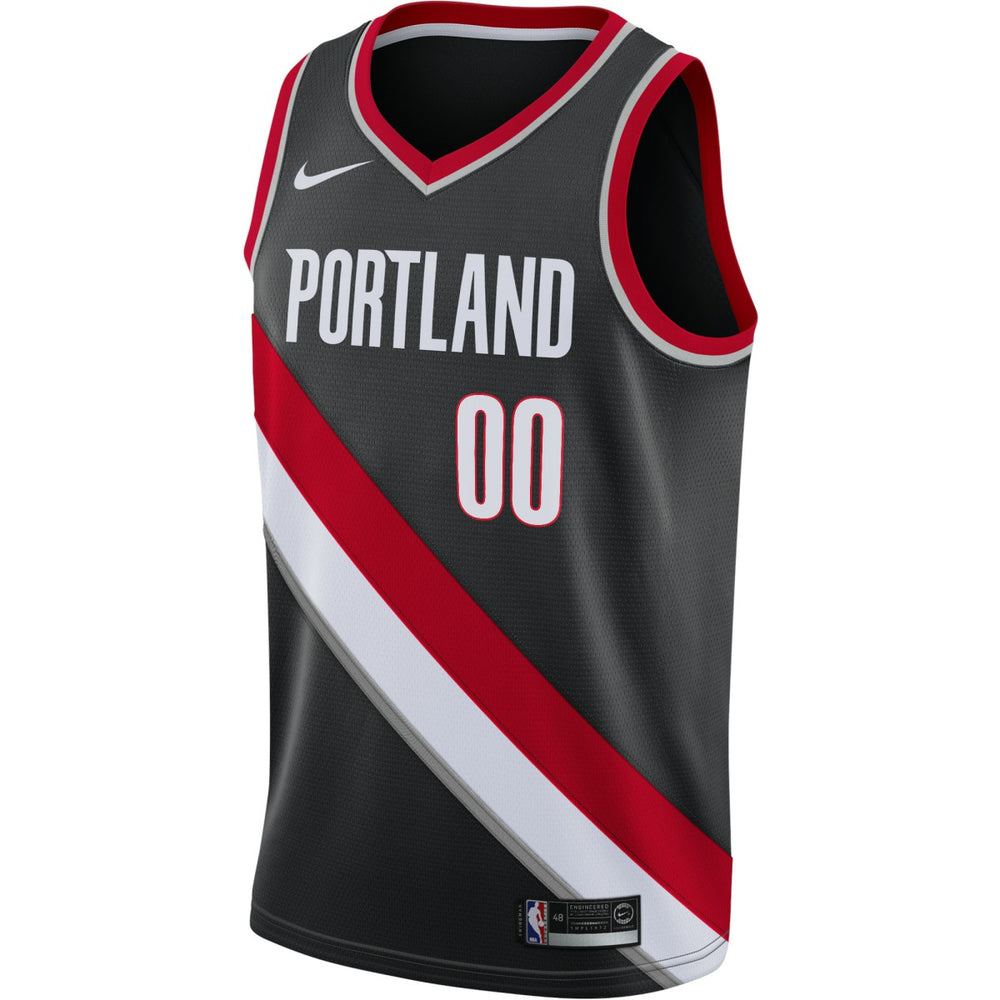 Portland Trail Blazers Swingman Custom Jersey Black - Icon Edition sale