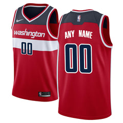 Washington Wizards Swingman Custom Jersey Red - Icon Edition sale