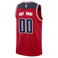 Washington Wizards Swingman Custom Jersey Red - Icon Edition sale