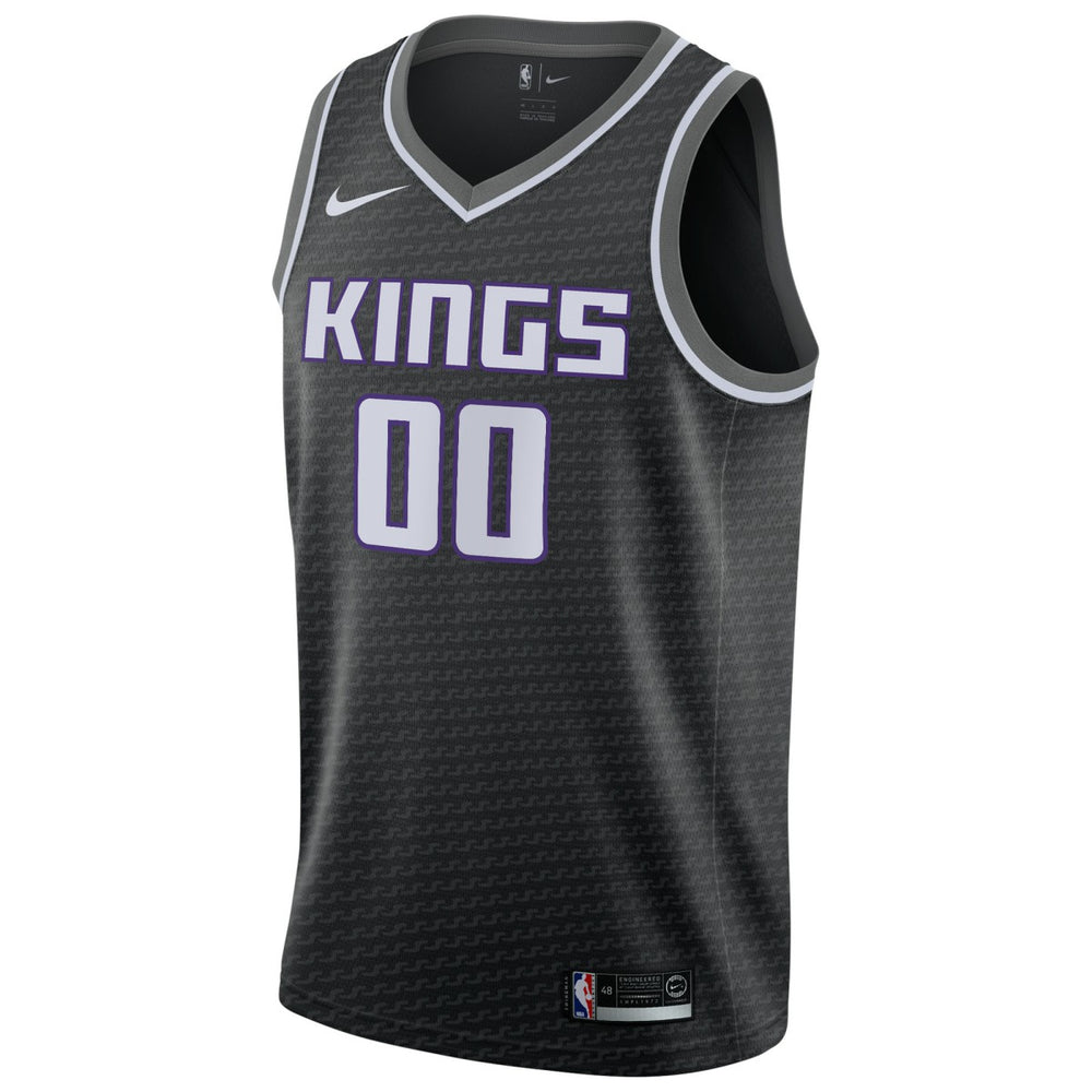 Sacramento Kings Swingman Custom Jersey Black - Statement Edition sale