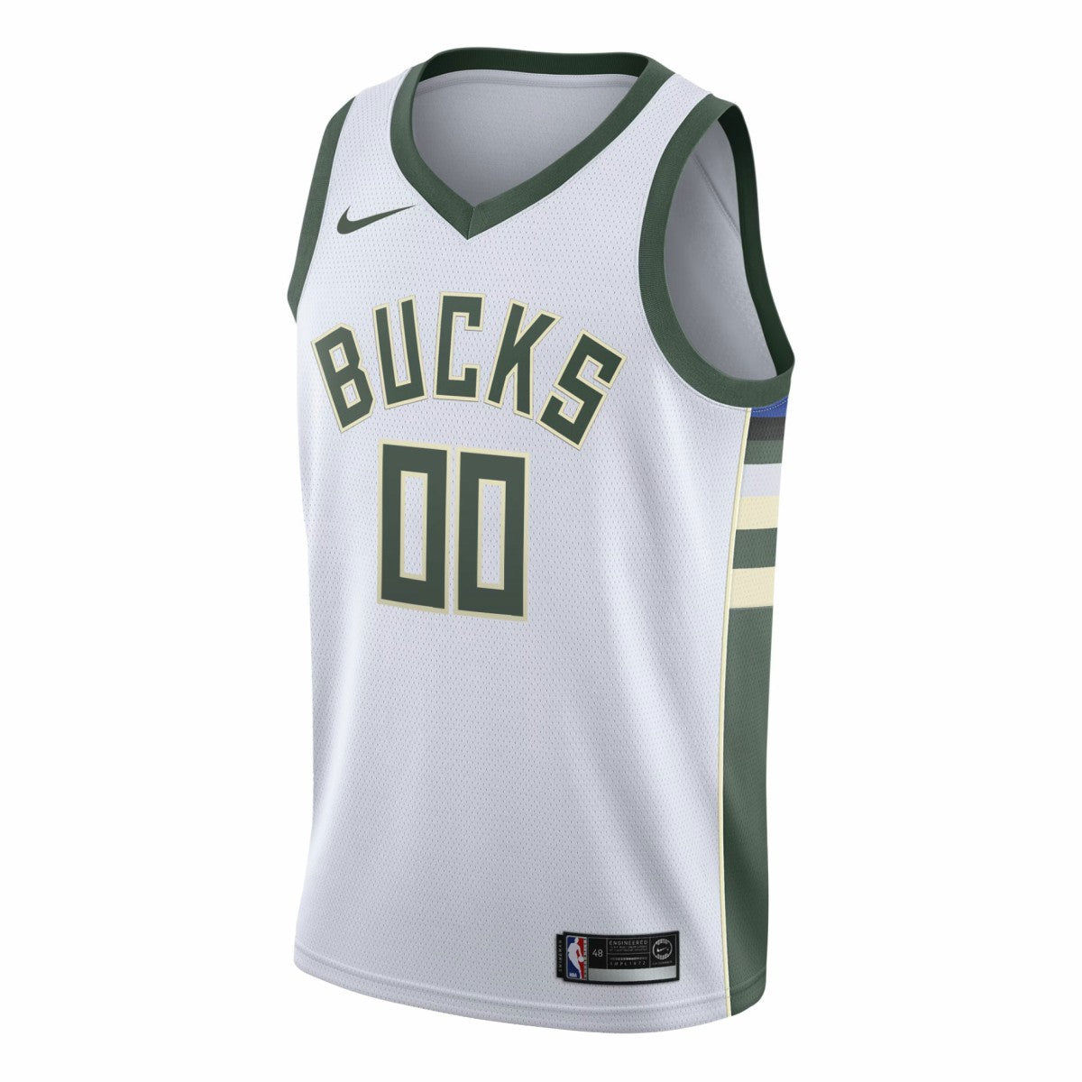 Milwaukee Bucks Swingman Custom Jersey White - Association Edition sale