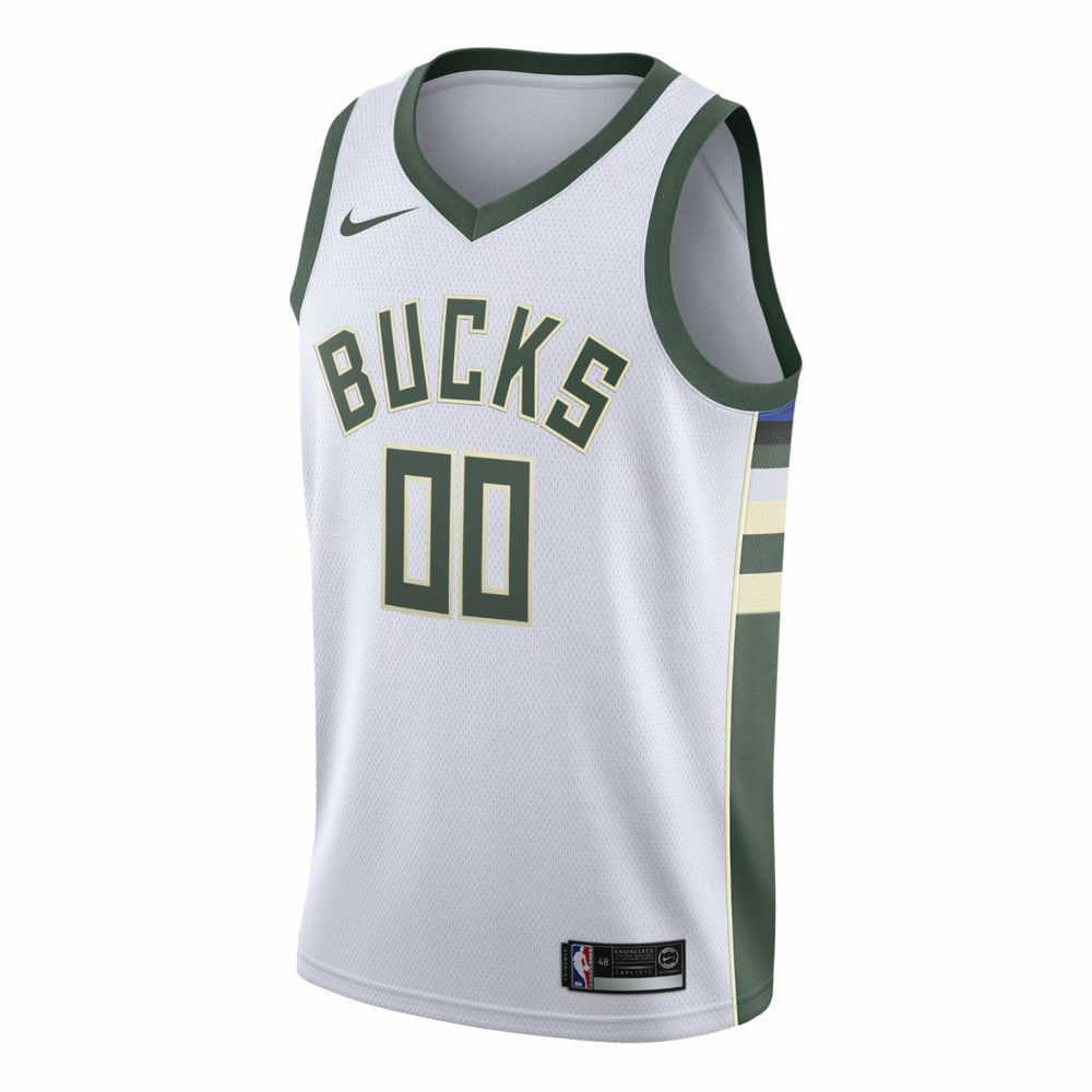 Milwaukee Bucks Swingman Custom Jersey White - Association Edition sale