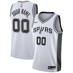 San Antonio Spurs Custom Swingman Jersey White - Association Edition on sale