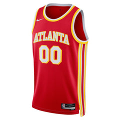 Atlanta Hawks Unisex Swingman Custom Jersey Red - Icon Edition cheap