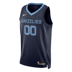 Memphis Grizzlies Unisex Swingman Custom Jersey Navy - Icon Edition sale