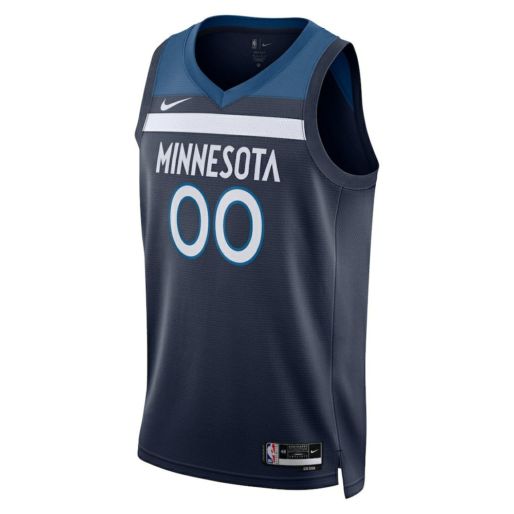Minnesota Timberwolves Unisex Swingman Custom Jersey Navy - Icon Edition online