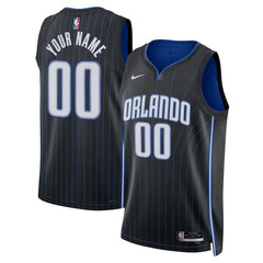 Orlando Magic Unisex Swingman Custom Jersey Black - Icon Edition for sale
