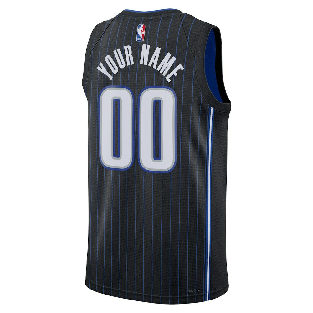 Orlando Magic Unisex Swingman Custom Jersey Black - Icon Edition for sale