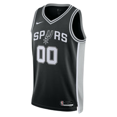 San Antonio Spurs Unisex Swingman Custom Jersey Black - Icon Edition cheap