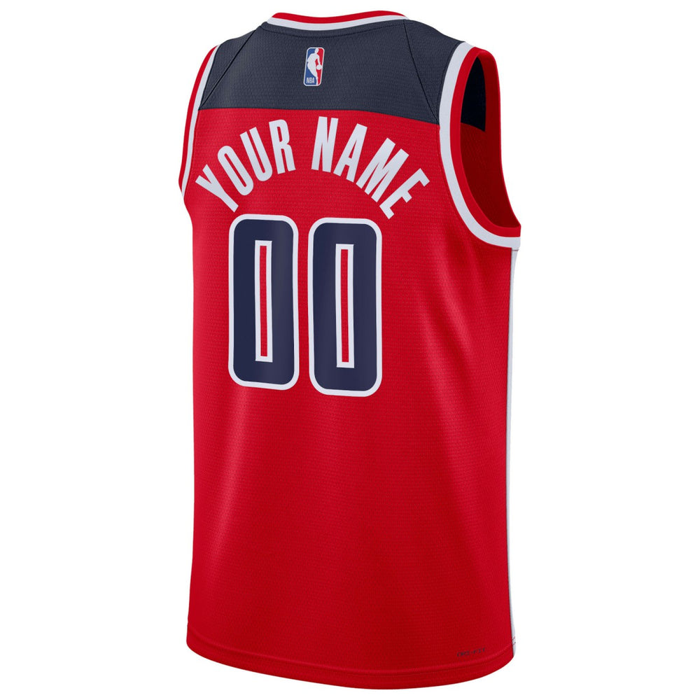 Washington Wizards Unisex Swingman Custom Jersey Red - Icon Edition on sale
