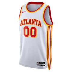 Atlanta Hawks Unisex Swingman Custom Jersey White - Association Edition discount
