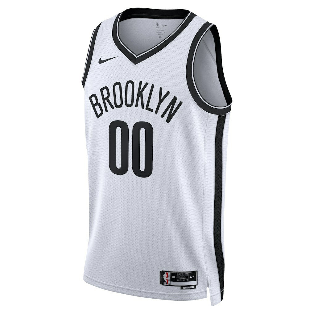Brooklyn Nets Unisex Swingman Custom Jersey White - Association Edition online