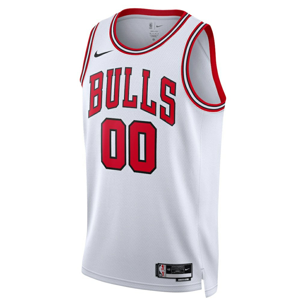 Chicago Bulls Unisex Swingman Custom Jersey White - Association Edition for sale