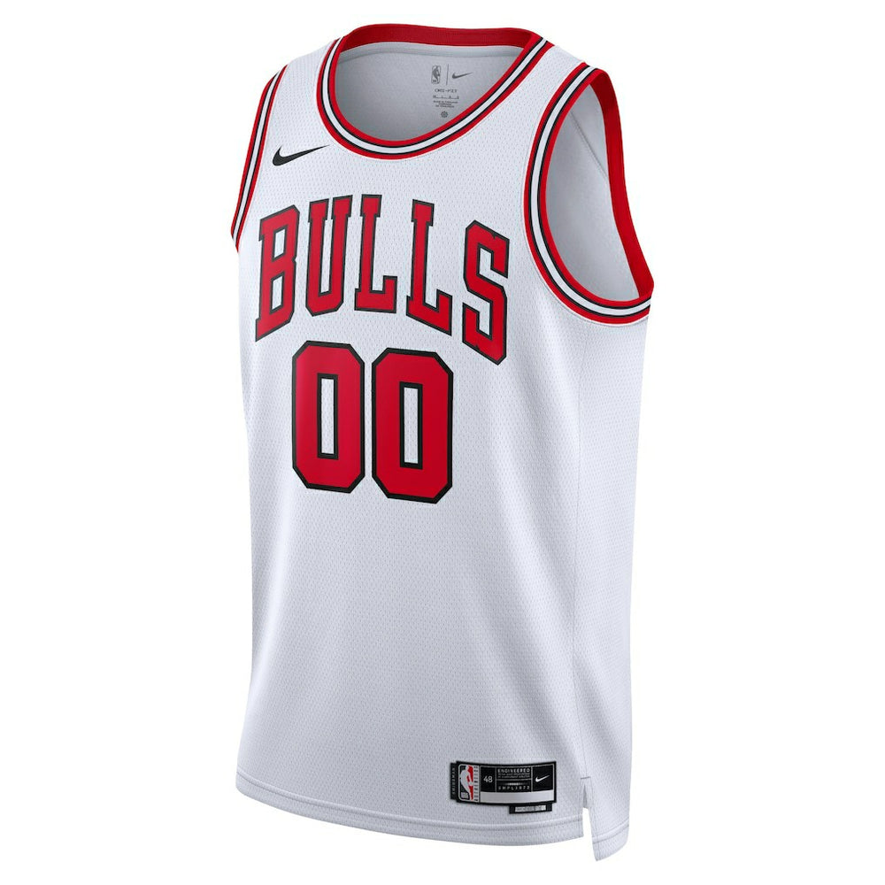 Chicago Bulls Unisex Swingman Custom Jersey White - Association Edition for sale