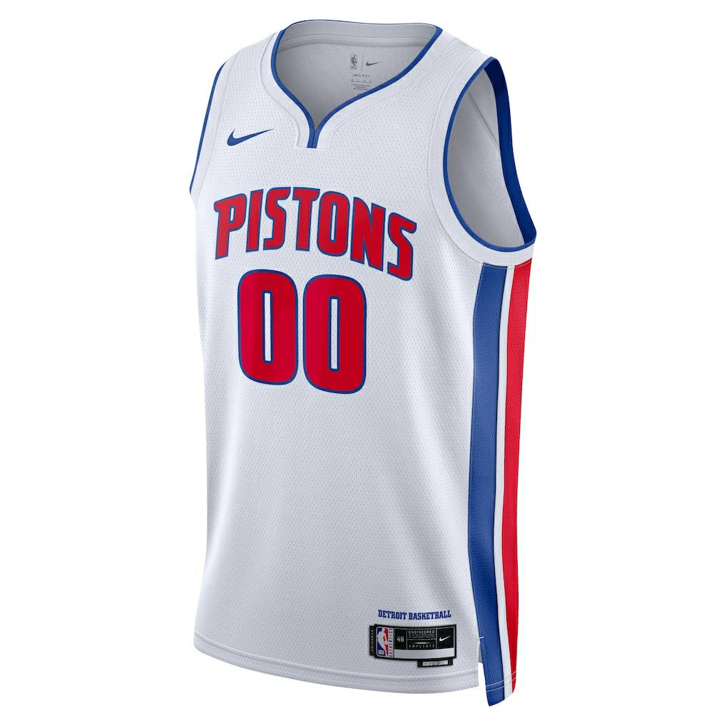 Detroit Pistons Unisex Swingman Custom Jersey White sale - Association Edition outlet