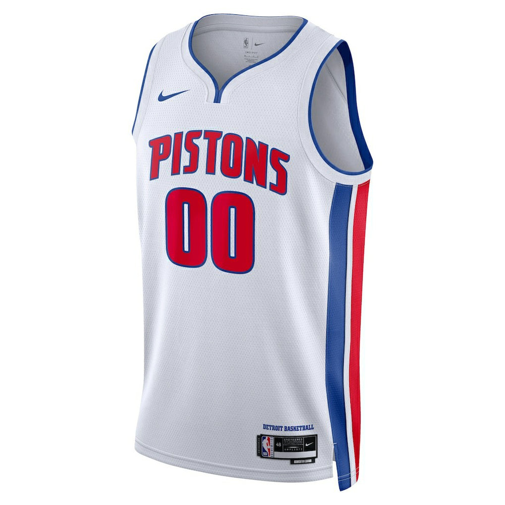 Detroit Pistons Unisex Swingman Custom Jersey White sale - Association Edition outlet