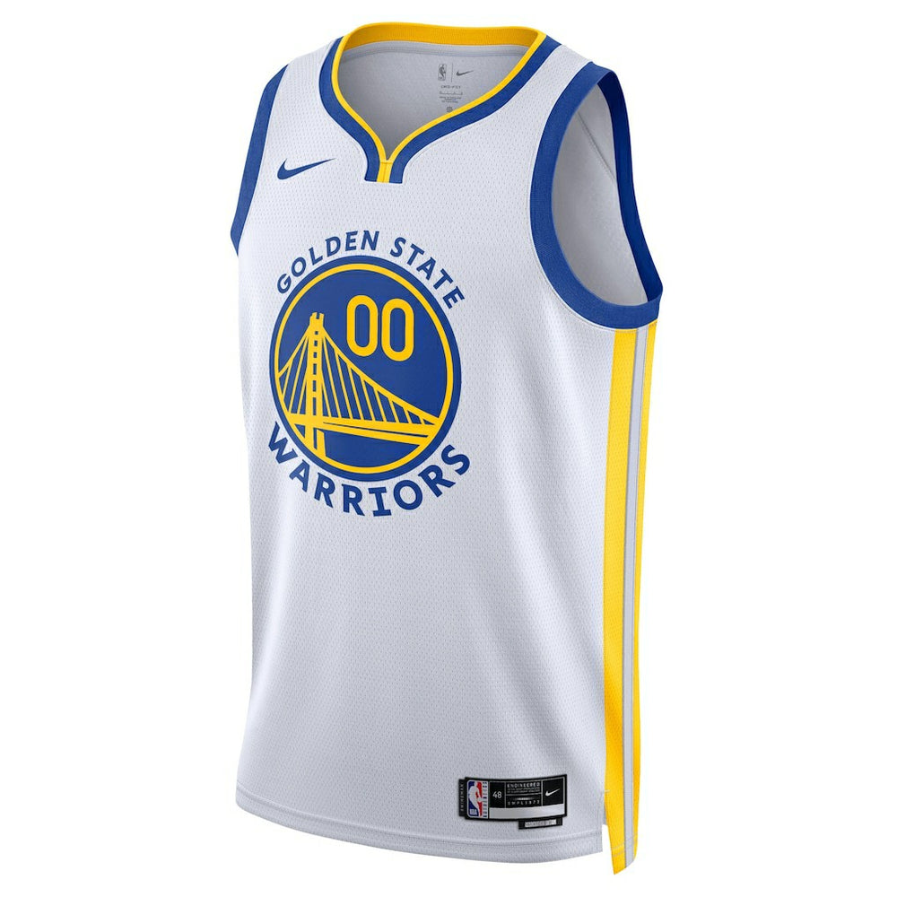Golden State Warriors Unisex Swingman Custom Jersey White sale - Association Edition shop