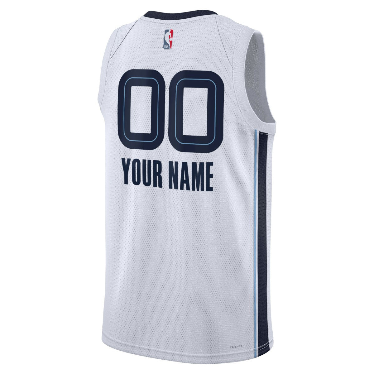Memphis Grizzlies Unisex Swingman Custom Jersey White - Association Edition on sale