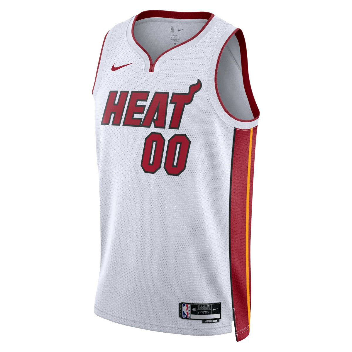 Miami Heat Unisex Swingman Custom Jersey White - Association Edition for sale