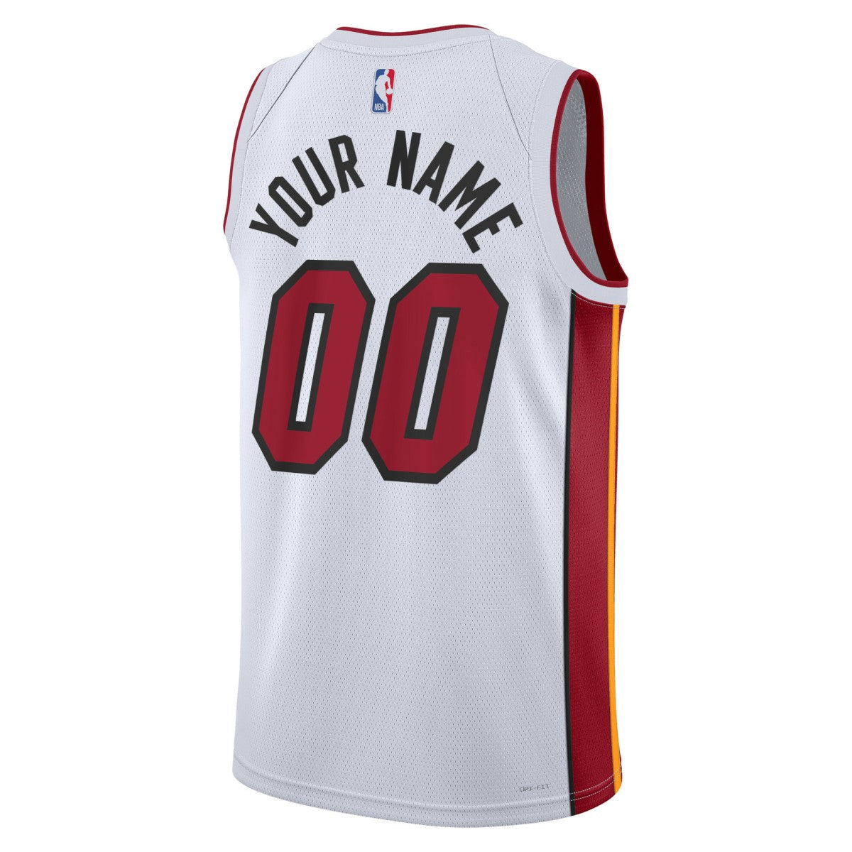 Miami Heat Unisex Swingman Custom Jersey White - Association Edition for sale