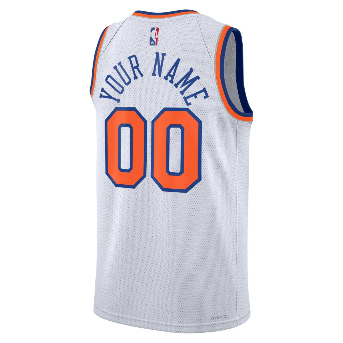 New York Knicks Unisex Swingman Custom Jersey White - Association Edition for sale