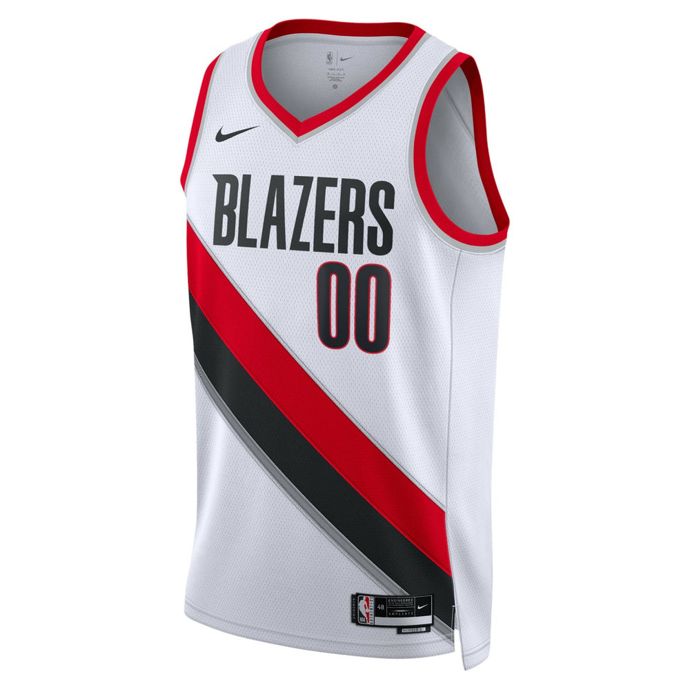Portland Trail Blazers Unisex Swingman Custom Jersey White - Association Edition shop
