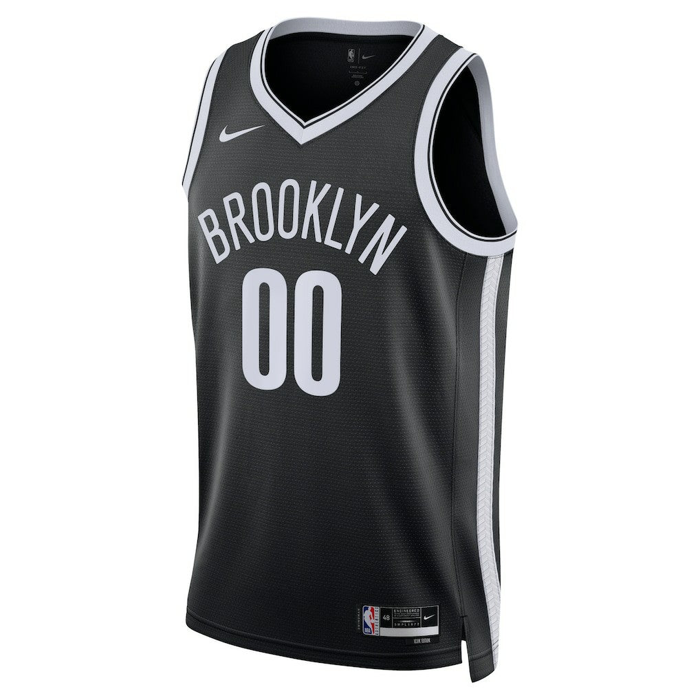 Brooklyn Nets Unisex Swingman Custom Jersey Black - Icon Edition outlet
