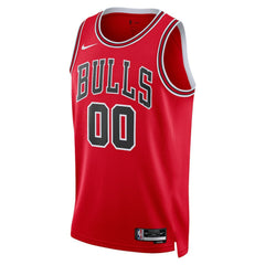 Chicago Bulls Unisex Swingman Custom Jersey Red sale - Icon Edition shop