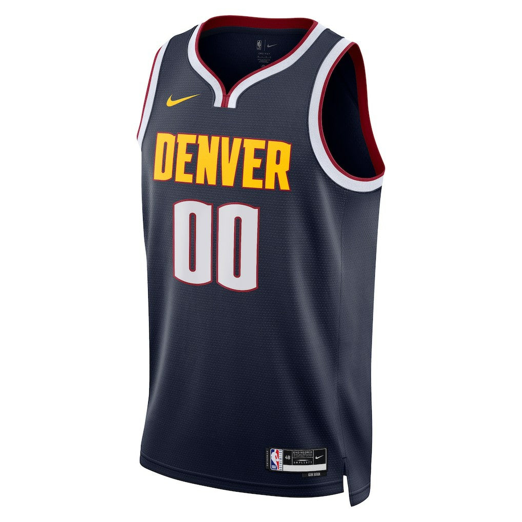 Denver Nuggets Unisex Swingman Custom Jersey Navy sale - Icon Edition sale