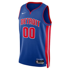 Detroit Pistons Unisex Swingman Custom Jersey Blue sale - Icon Edition discount